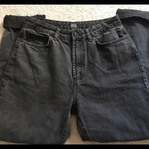 urban outfitters bdg black mom jeans